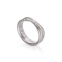 Ringe Rubinia Dame in Silber Diamante